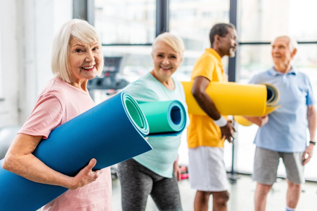bienfaits de l'activité physique pour les résidents d'ehpad